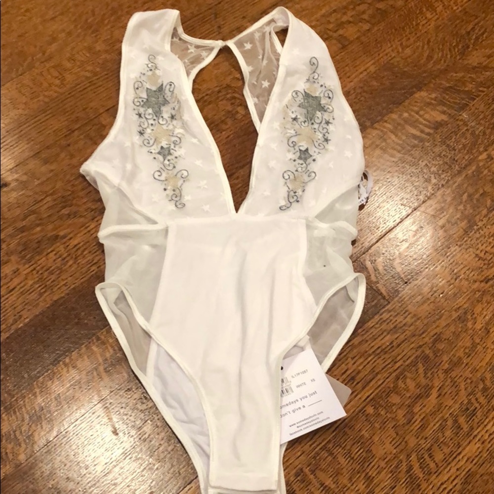 Innocence mesh bodysuit